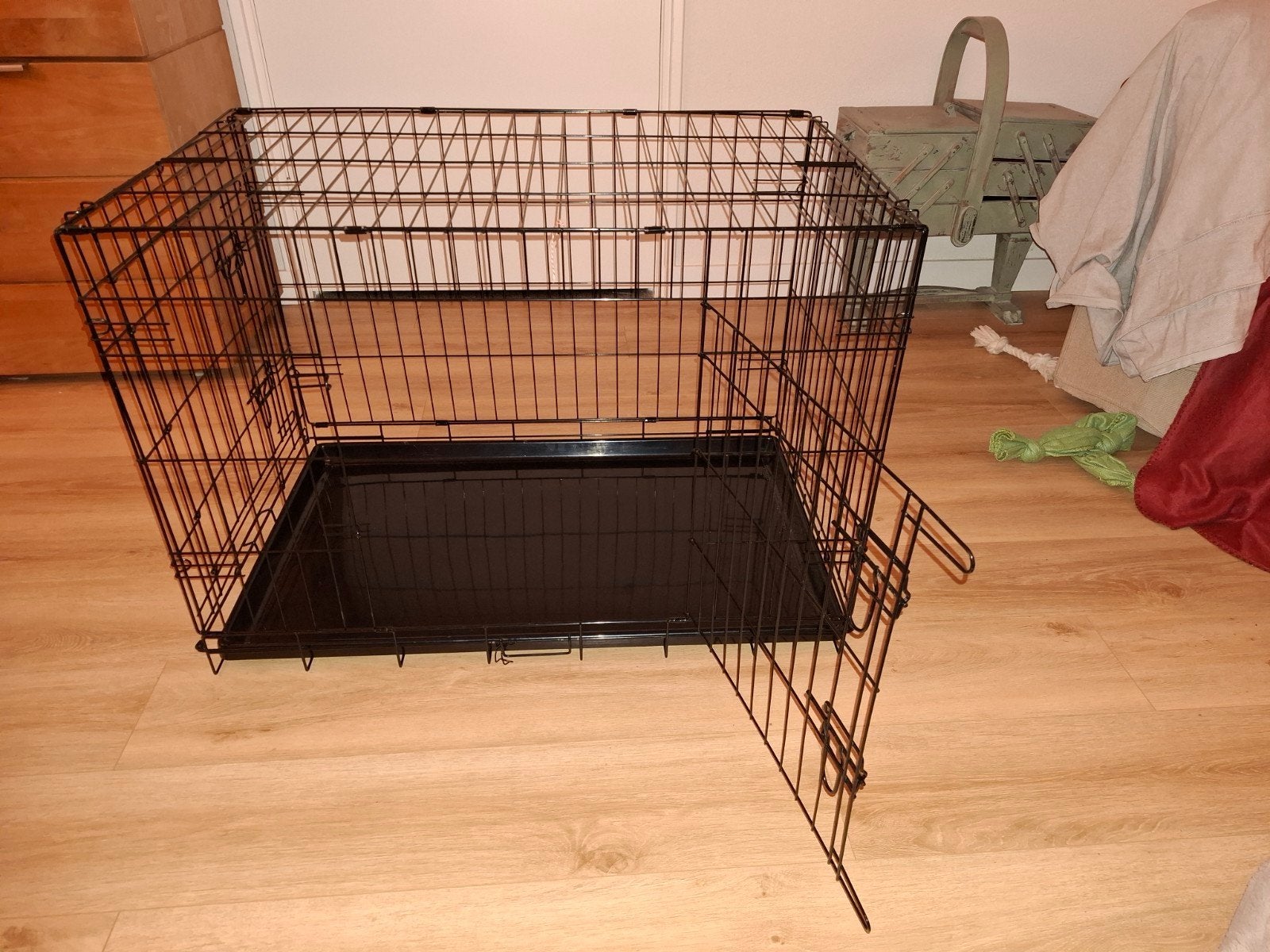 Hondenbench 92cm x 57cm x 64cm, Ophalen, Zo goed als nieuw