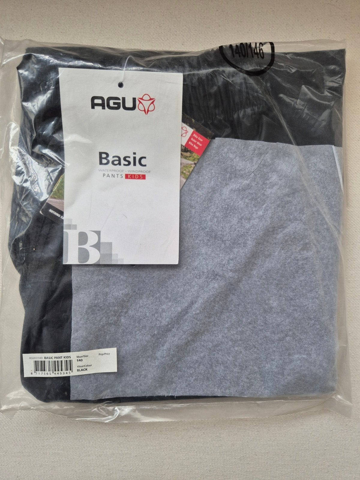 Nieuwe Agu Basic Pants Kids / Kinder regenbroek / Maat 140, Kinderen, Nieuw, Overige maten, Ophalen of Verzenden