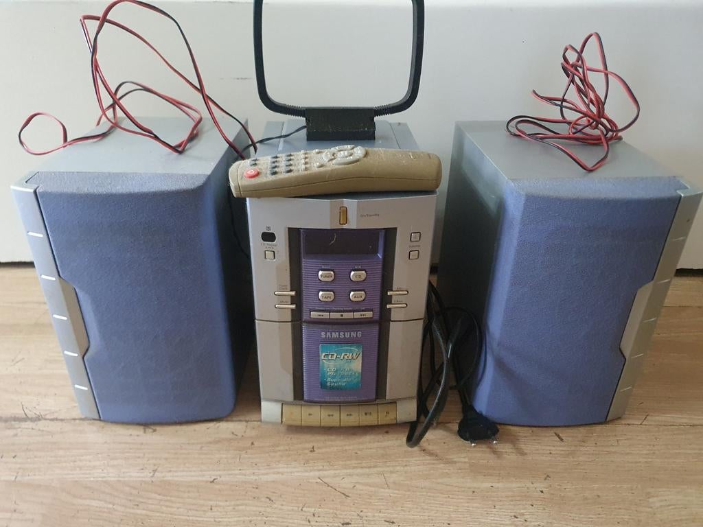 Samsung cd/cassette speler, Audio, Tv en Foto, Stereo-sets, Ophalen, Overige merken