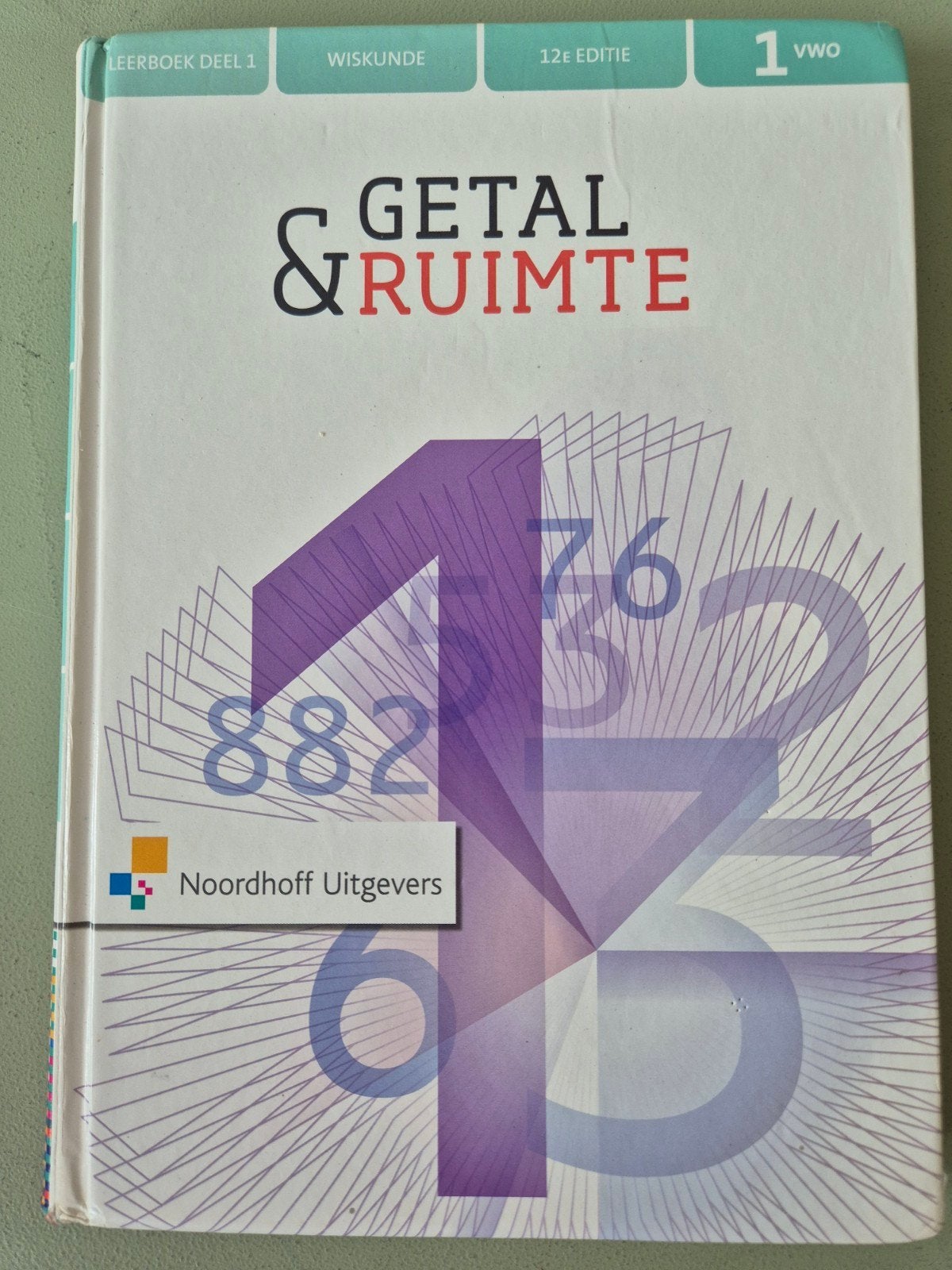 Getal & Ruimte Wiskunde 1 VWO Leerboek Deel 1 12e editie, Ophalen of Verzenden, Zo goed als nieuw, VWO, Wiskunde A