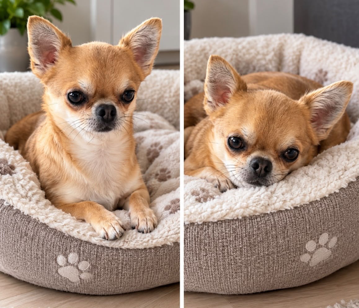 Chihuahua dekreu (niet te koop), Dieren en Toebehoren, Teef, Eén hond, Chihuahua, 3 tot 5 jaar