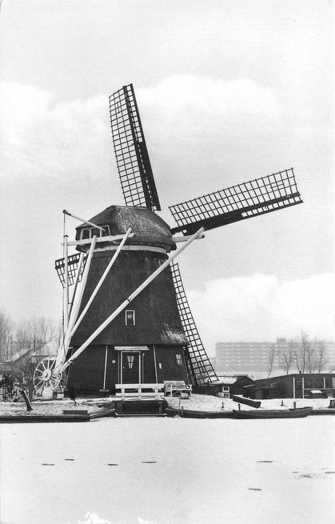 378-284-011 Vijfhuizen Poldermolen De Vijfhuis, Verzenden, Voor 1920, Noord-Holland