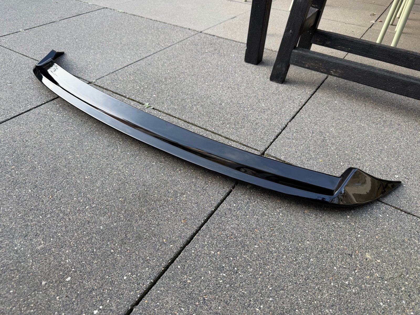 Spoiler VW Golf 6 GTI/R/GTD - Glanzend Zwart, Ophalen
