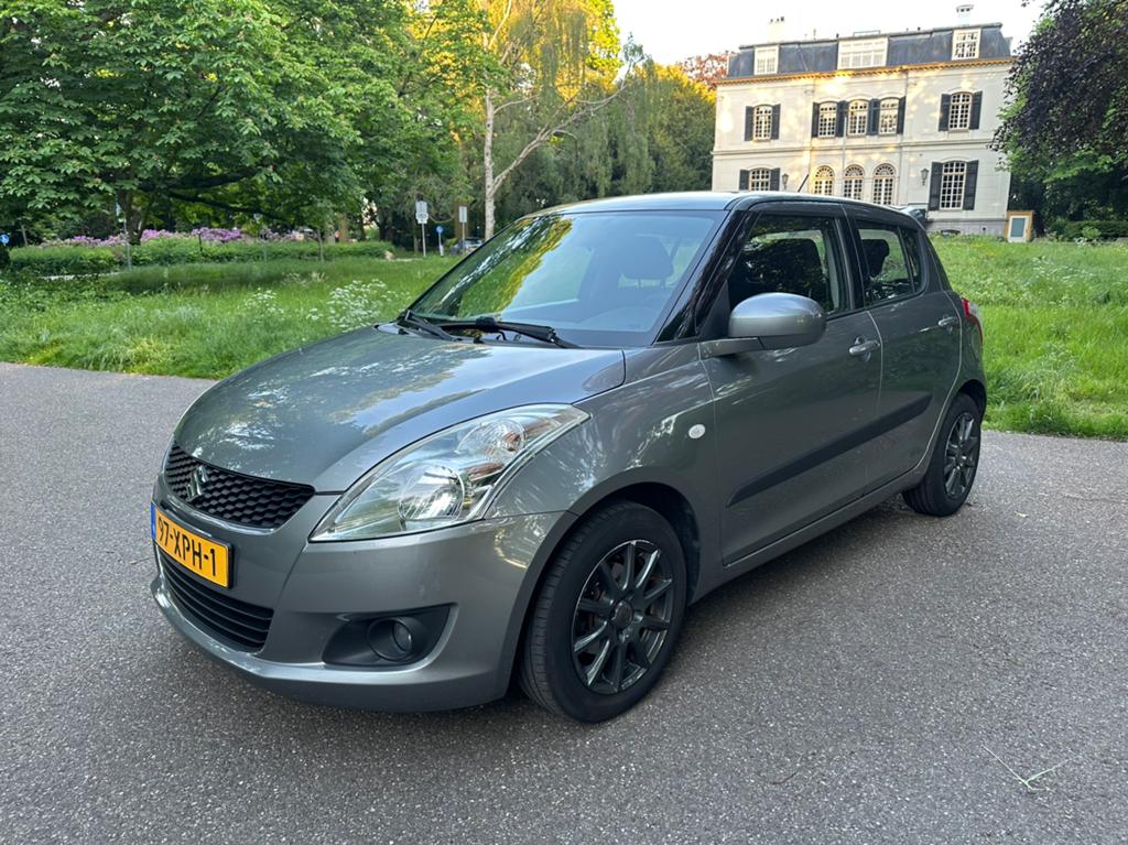 Suzuki Swift 1.2 5-D 2012 Grijs, Auto's, Suzuki, Bedrijf, Swift, ABS, Airbags, Bluetooth, Boordcomputer, Centrale vergrendeling