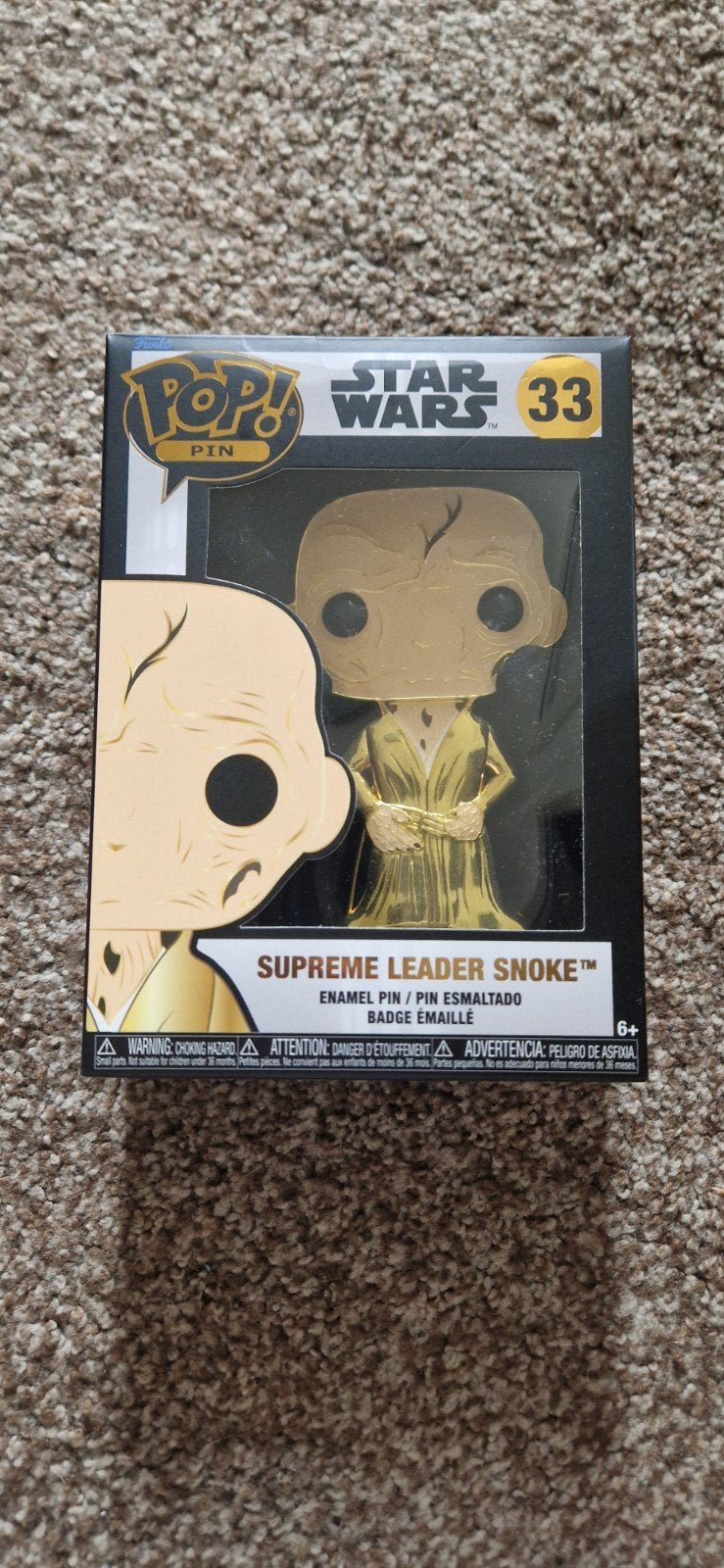 Star wars Funko pop pin collectie, Ophalen of Verzenden, Zo goed als nieuw