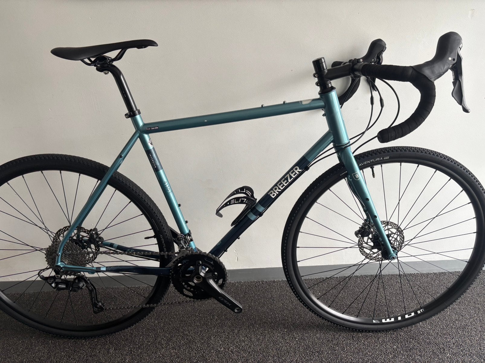 Zeer degelijke stalen gravelfiets Breezer Inversion L, 10 tot 15 versnellingen, Zo goed als nieuw, 53 tot 57 cm, Ophalen