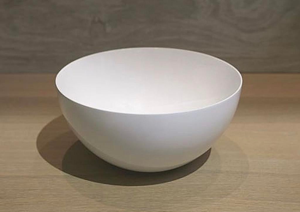 Luca Sanitair wastafel 24cm solid surface mat wit, Ophalen of Verzenden, Nieuw, Steen, Wastafel