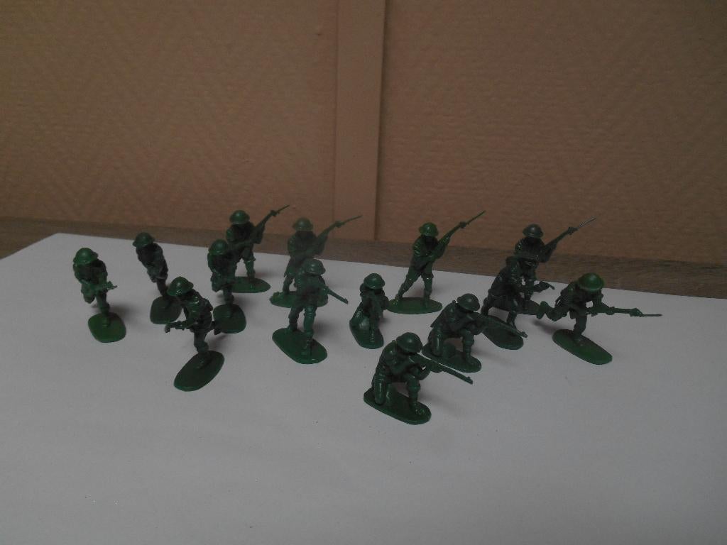 airfix engelse infanterie woestijn tweede wereld oorlog 1/32, Ophalen, Gebruikt, 1:35 tot 1:50, Figuur of Figuren