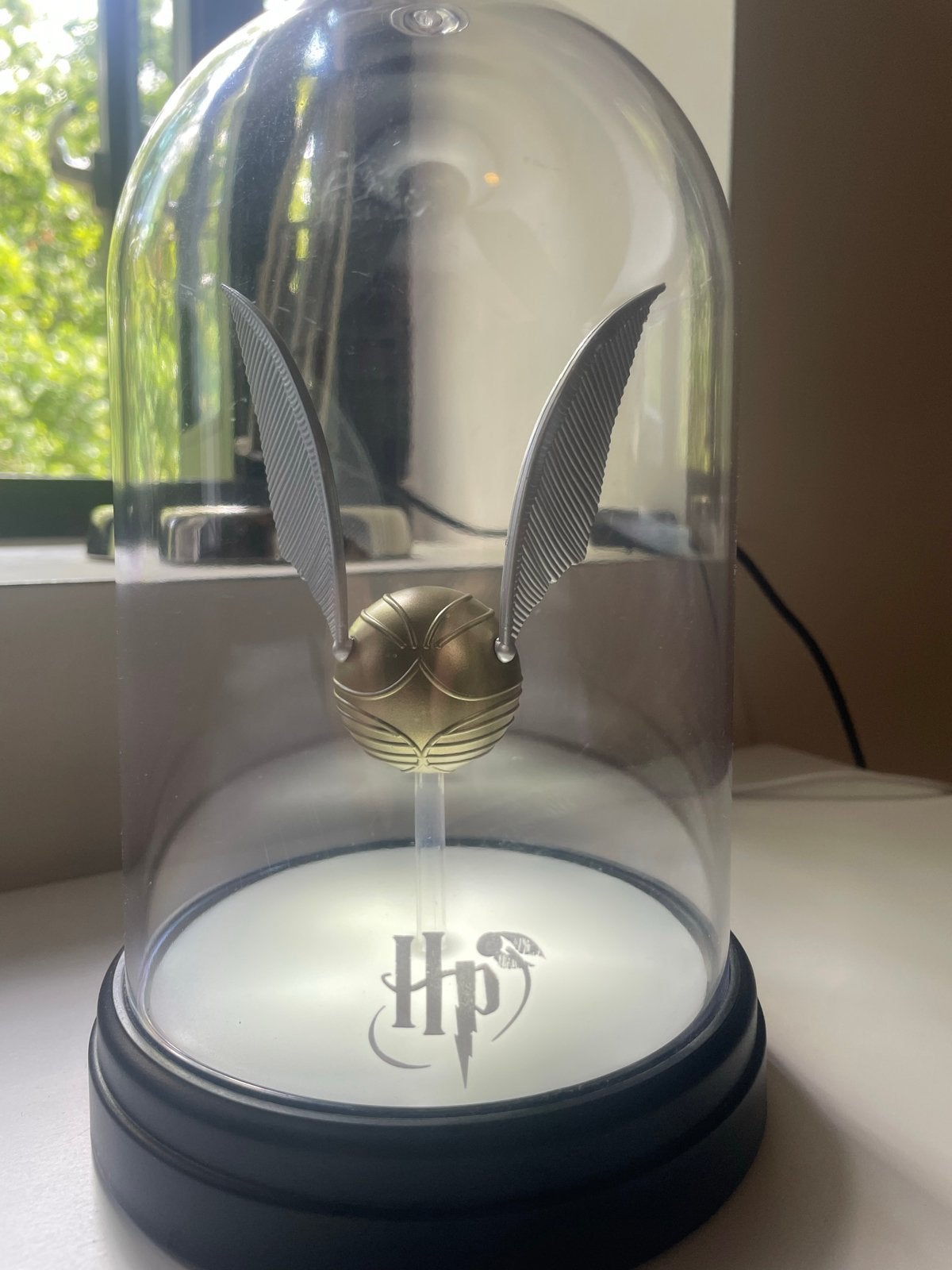 Harry Potter Gouden Snaai Oplaadbare Lamp, Verzamelen, Harry Potter, Verzenden, Zo goed als nieuw