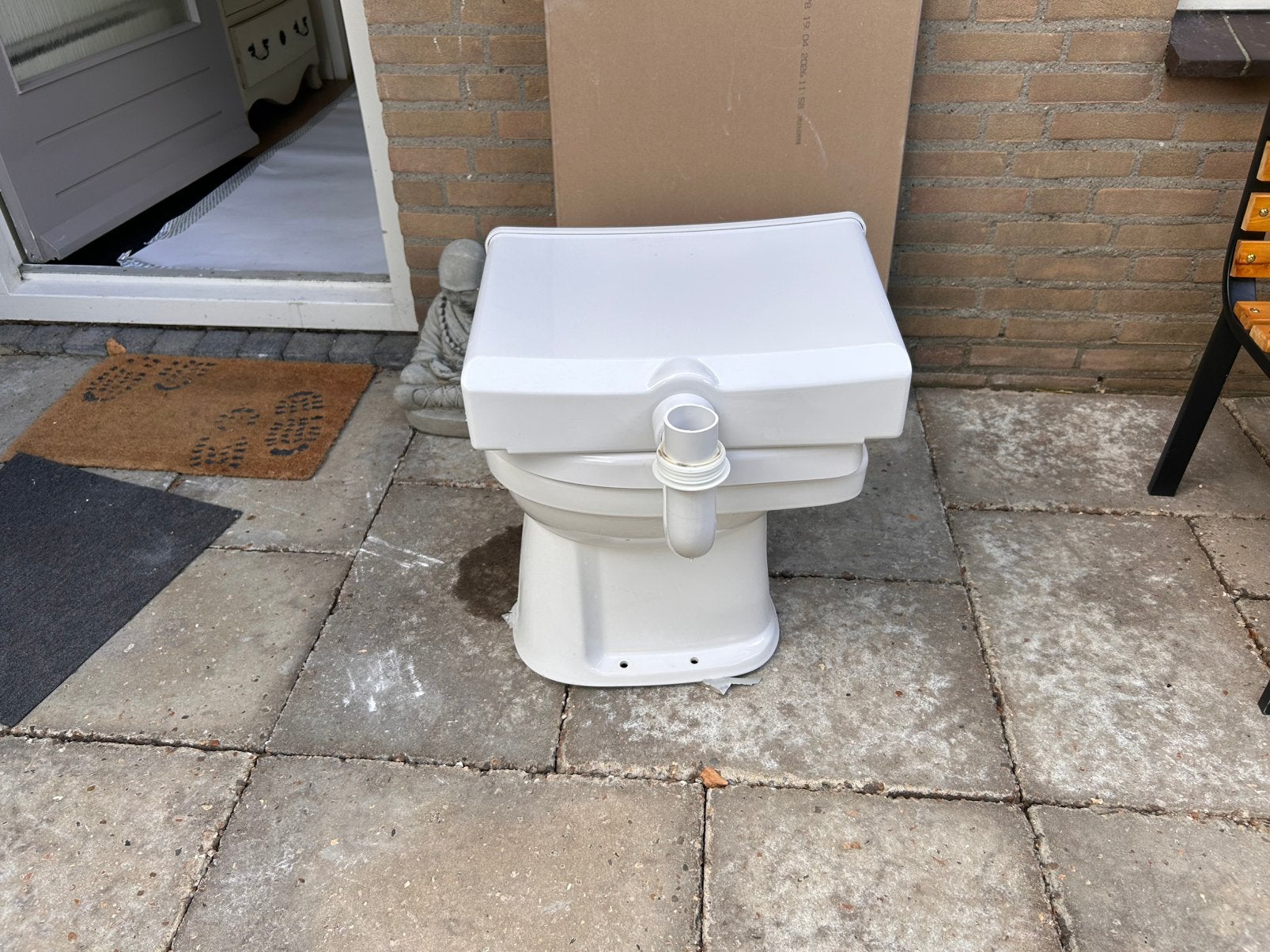 Gloednieuwe Wc pot te koop, Doe-het-zelf en Verbouw, Sanitair, Ophalen, Zo goed als nieuw, Toilet