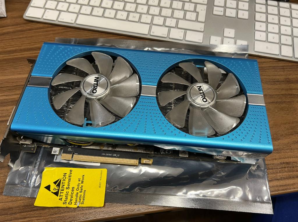 RX 580 8GB Mac pro, Ophalen of Verzenden, Zo goed als nieuw, IMac, 3 tot 4 Ghz