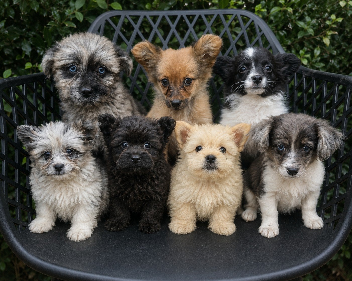 Boomer x pomeriaan pups, 8 tot 15 weken, Meerdere, Meerdere dieren, Klein