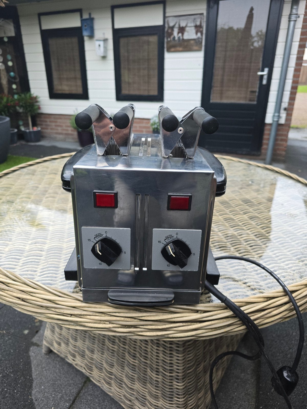 Profesioneel horeca tosti ijzer Italiaans, Ophalen of Verzenden