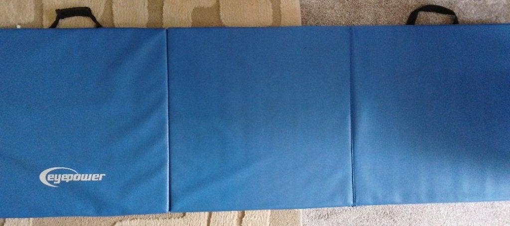 Turnmat opvouwbaar, Ophalen, Gebruikt