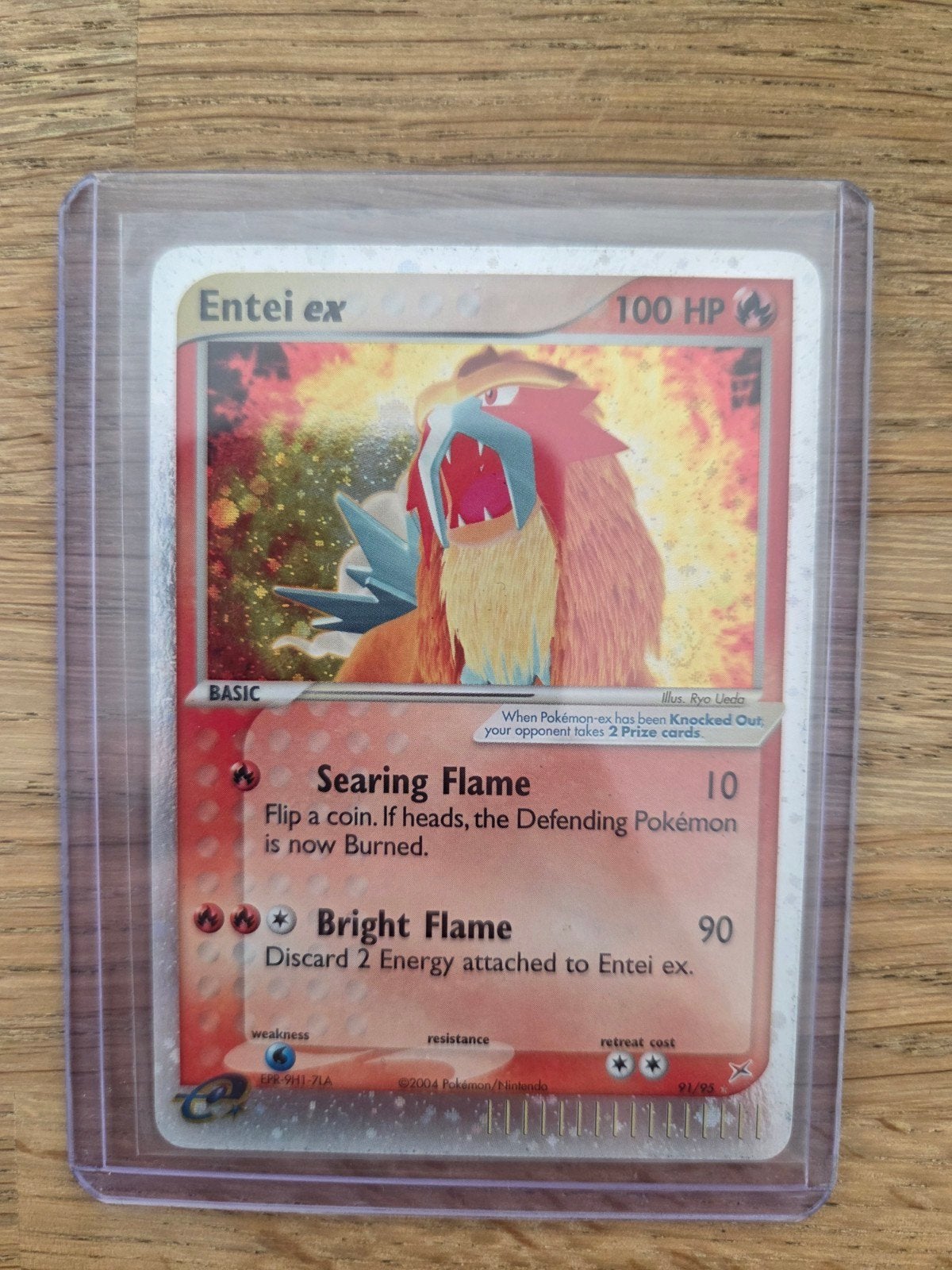 Entei ex 91/95 Team Magma vs Team Aqua
EX Team Magma vs Team, Ophalen of Verzenden, Gebruikt, Losse kaart
