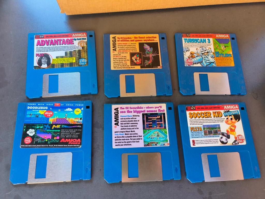 Amiga floppy diskettes disks, 1 speler, Ophalen, Gebruikt, Vanaf 3 jaar