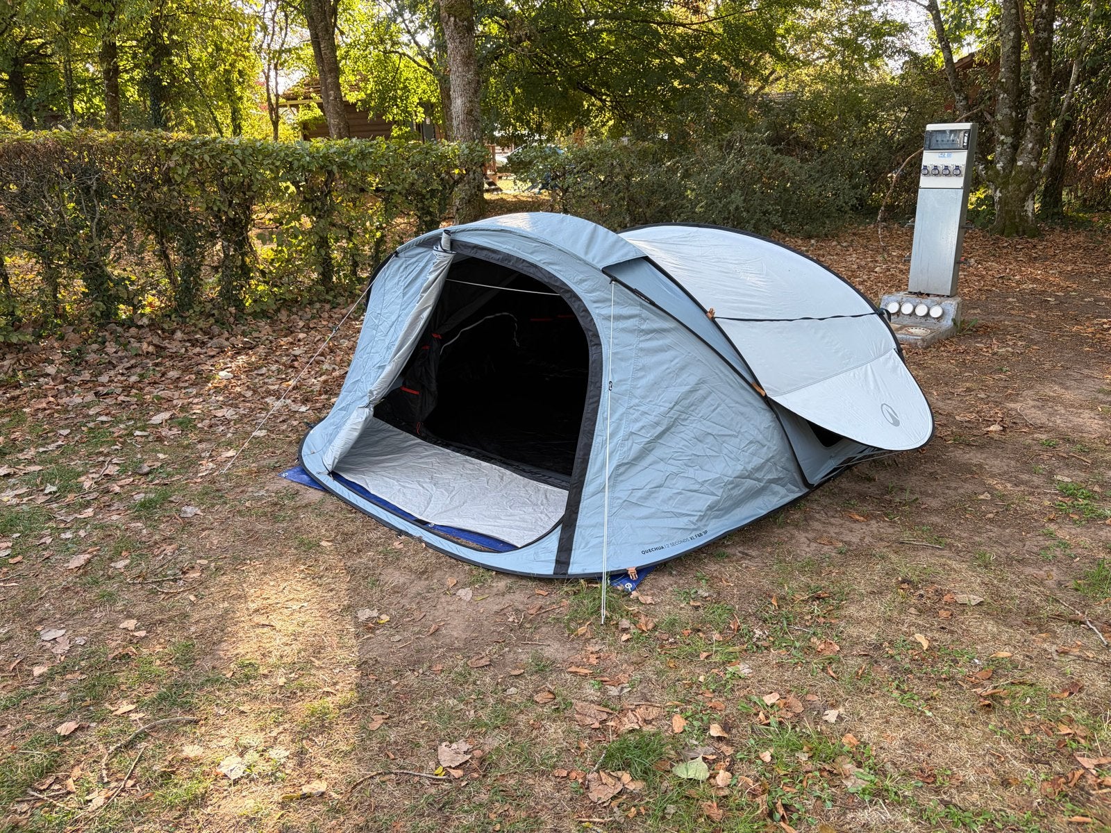 Quecha fresh en black 3p xl pop up tent, Caravans en Kamperen, Ophalen of Verzenden, Nieuw, Tot en met 3