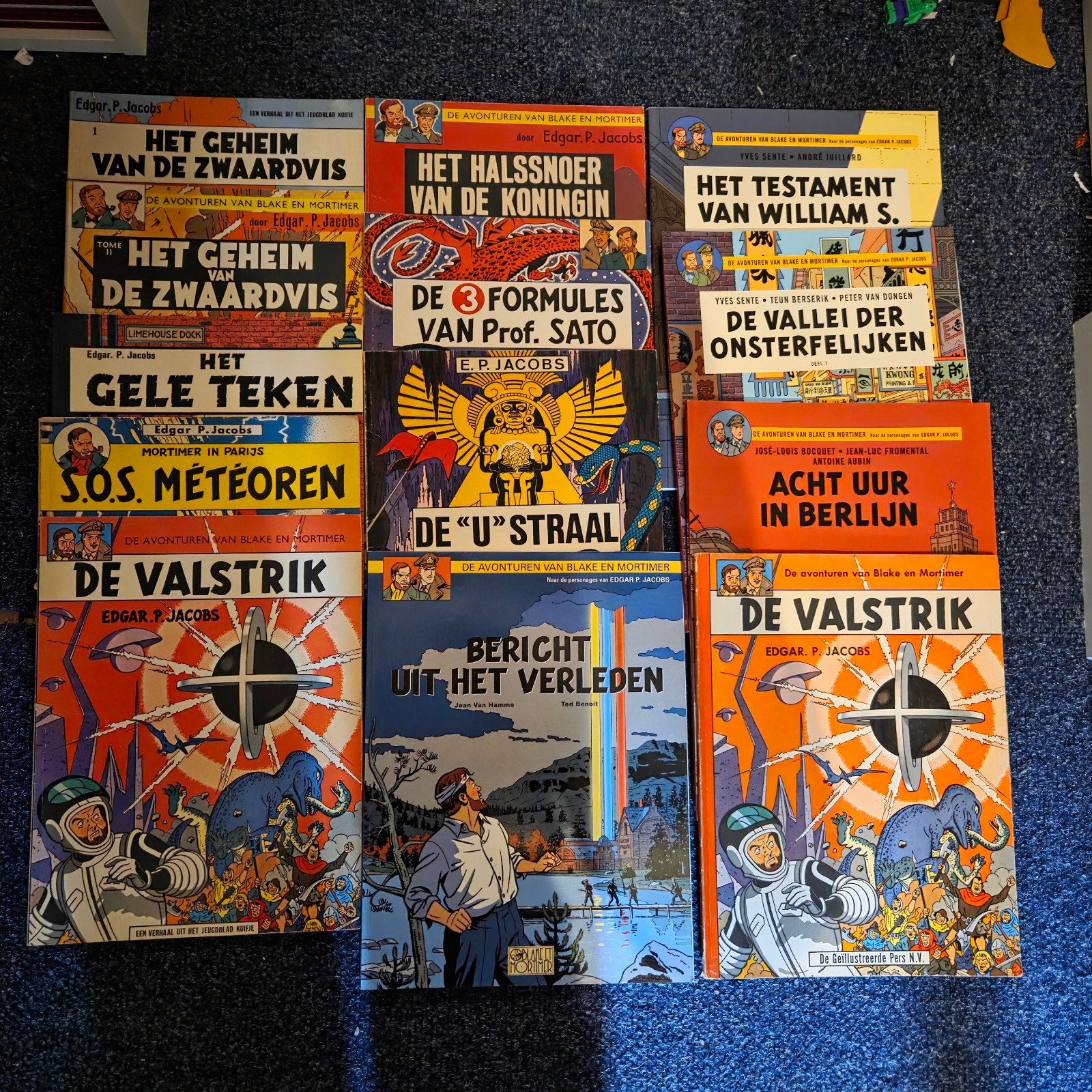 Blake en Mortimer stripboeken - Diverse titels, Meerdere stripboeken, Ophalen of Verzenden, Gelezen, E.P. Jacobs