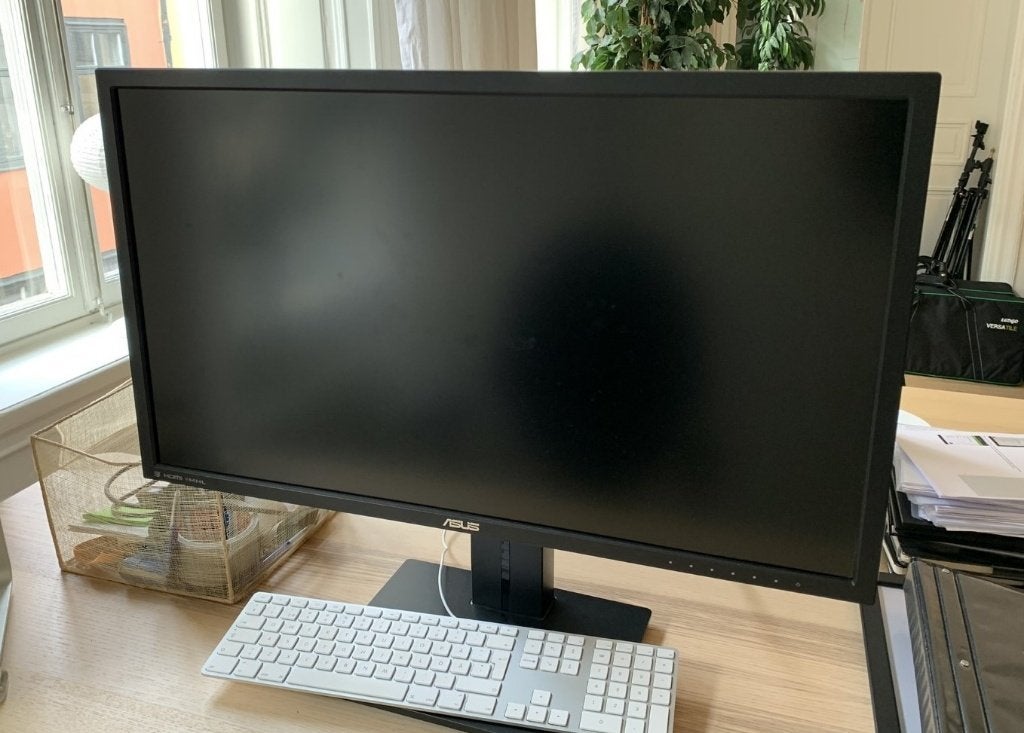 Nette 28 Inch Asus PB287Q 28" (Ultra HD 4K), Ingebouwde speakers, Gebruikt, 101 t/m 150 Hz, Ophalen of Verzenden