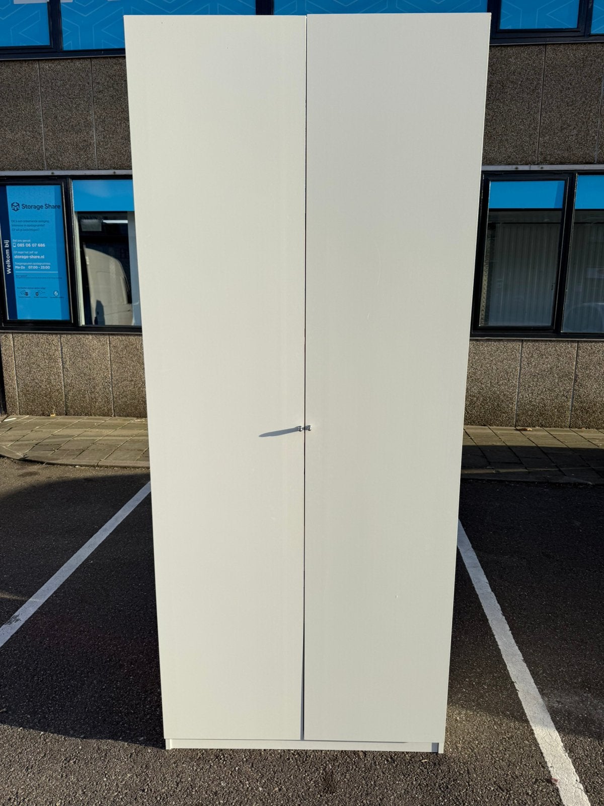 2 Paxkasten 1 van 100cm breed en 1 van 50cm breed 236cm hoog, Ophalen, 200 cm of meer, 50 tot 100 cm, Zo goed als nieuw