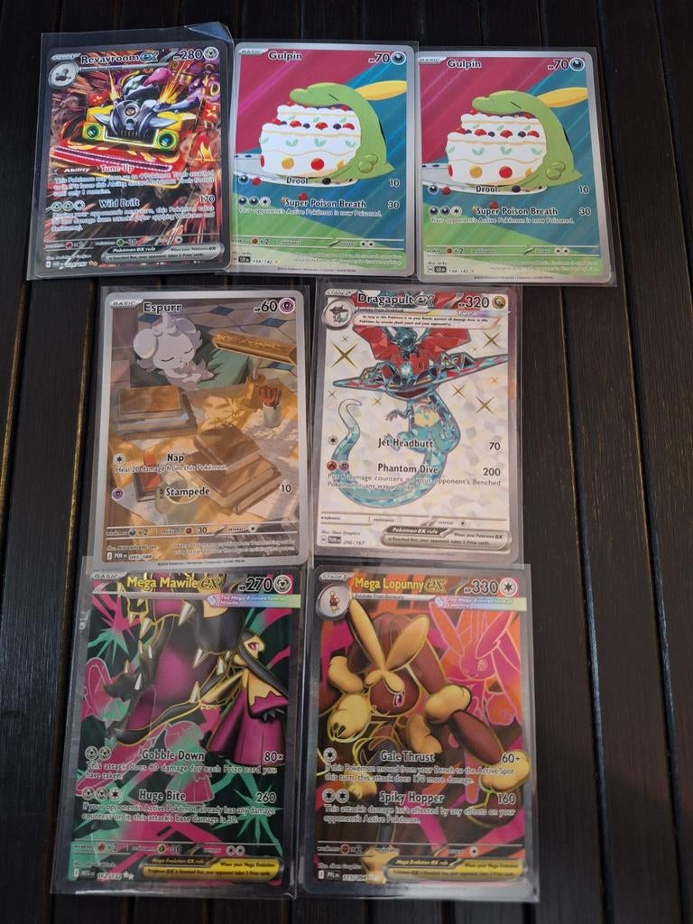 Zeldzame Pokémon kaarten - VMAX, V, Full Art, Shiny, Ophalen of Verzenden, Zo goed als nieuw, Meerdere kaarten, Foil