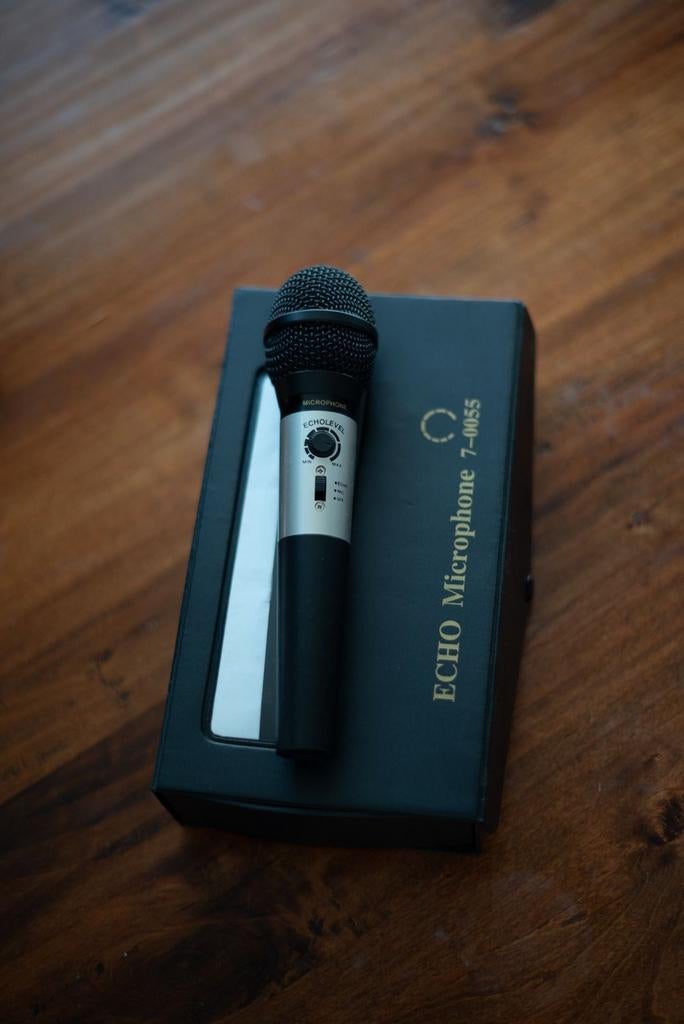 Echo Microfoon 7-0055 met Echolevel, Ophalen of Verzenden