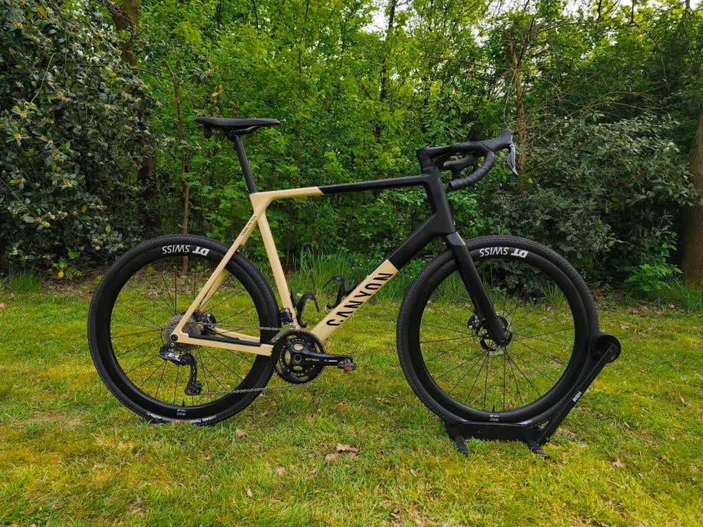 Canyon Grail CF SLX 2XL met extra's!, 28 inch, Carbon, Zo goed als nieuw, 61 tot 65 cm