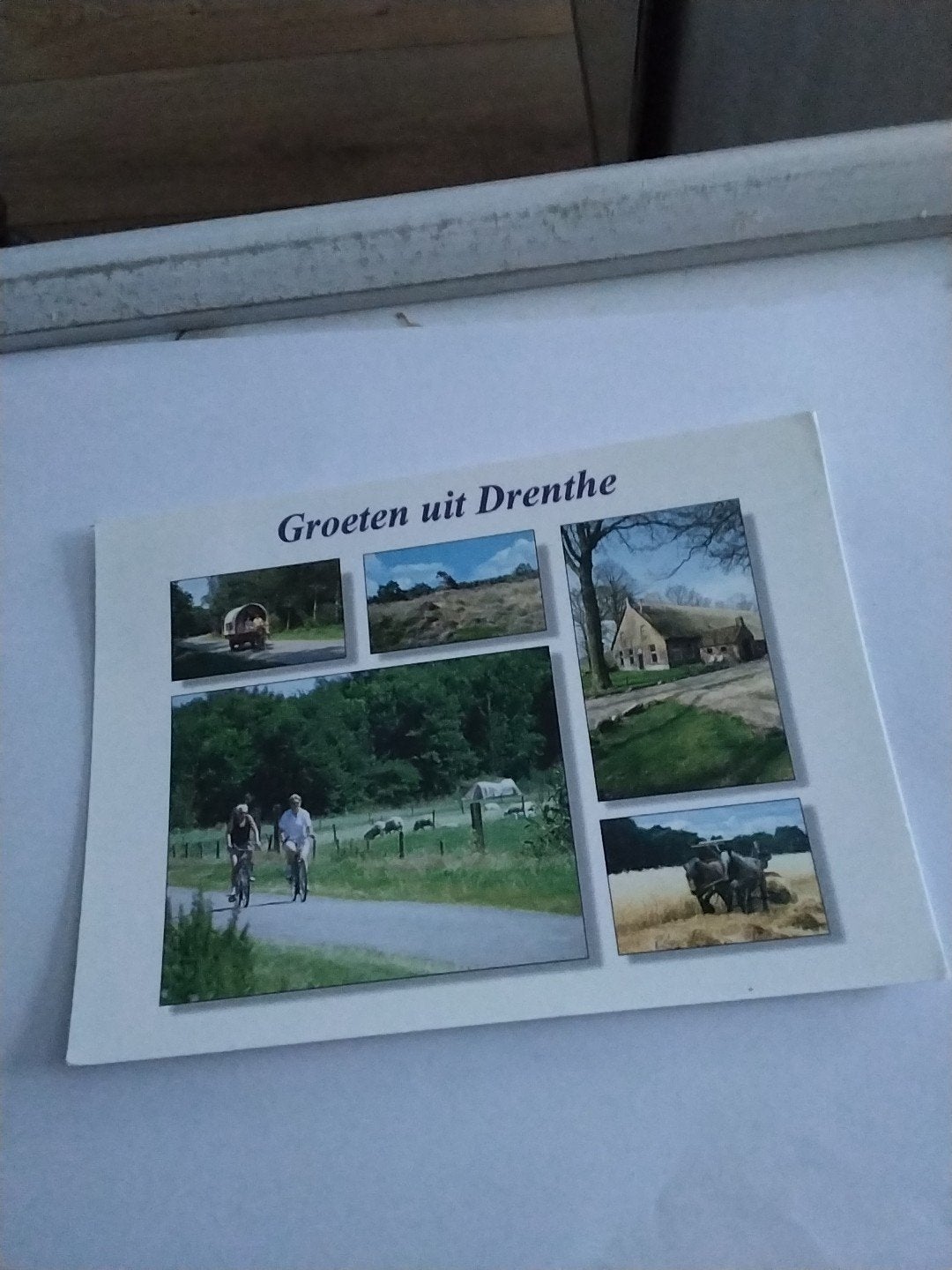 Ansichtkaart Groeten uit Drenthe - Gelopen, Ophalen of Verzenden