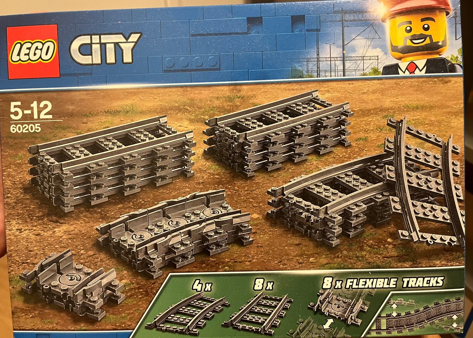 Lego city trein rails nieuw in doos - 60205, Ophalen, City, Lego, Nieuw