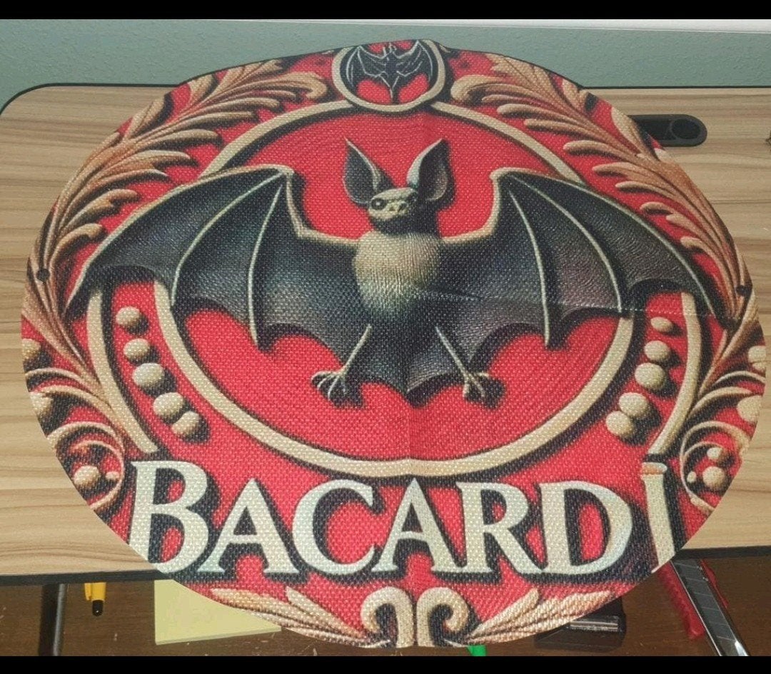 Bacardi placemats, ideaal voor de man cave, bar, kroeg, Ophalen of Verzenden, Nieuw, Overige typen