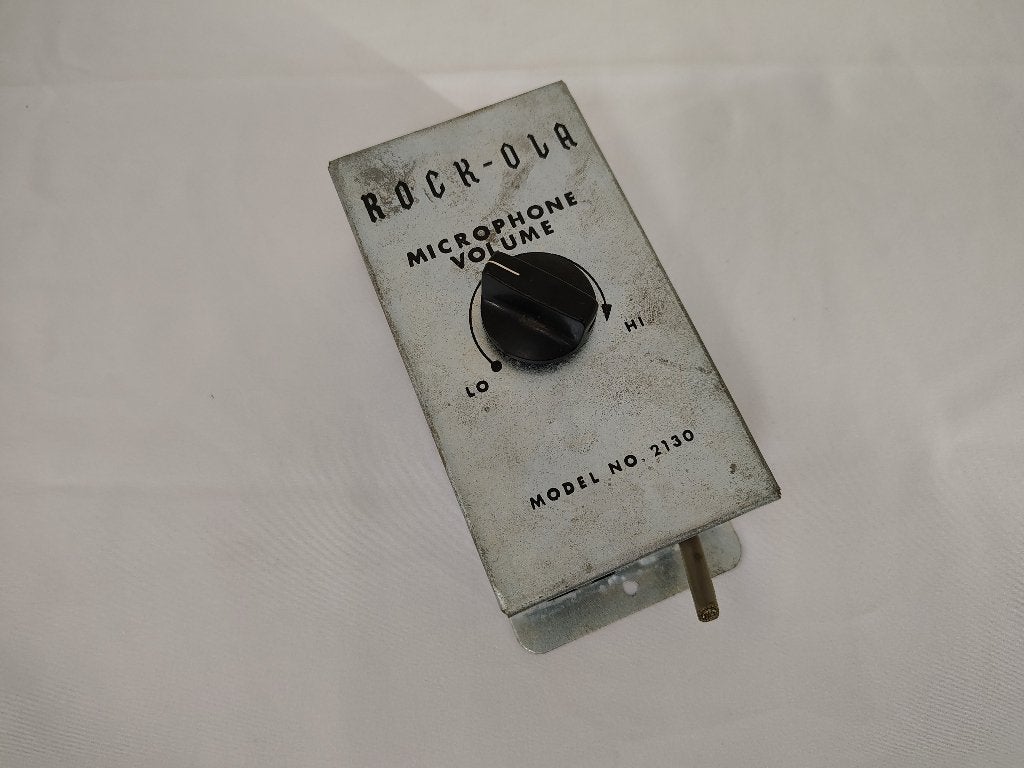 Afstandsbediening/ Volume regelaar Rock-Ola (2130) jukebox, Verzenden, Gebruikt, 1950 tot 1960, Seeburg