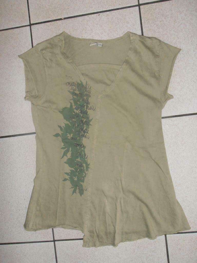Groen shirt O'Neill maat 176, Kinderen en Baby's, Kinderkleding | Maat 176, Meisje, Ophalen of Verzenden, Zo goed als nieuw, O'Neill