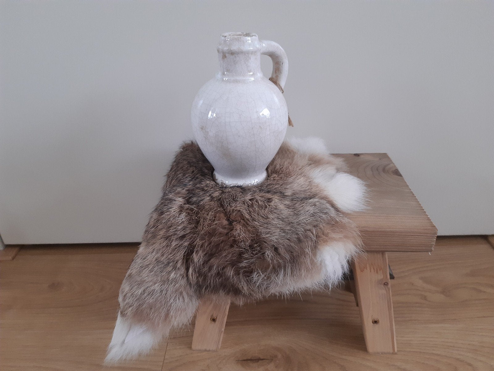 Klein houten krukje, Hout, Nieuw, Ophalen of Verzenden, Landelijk