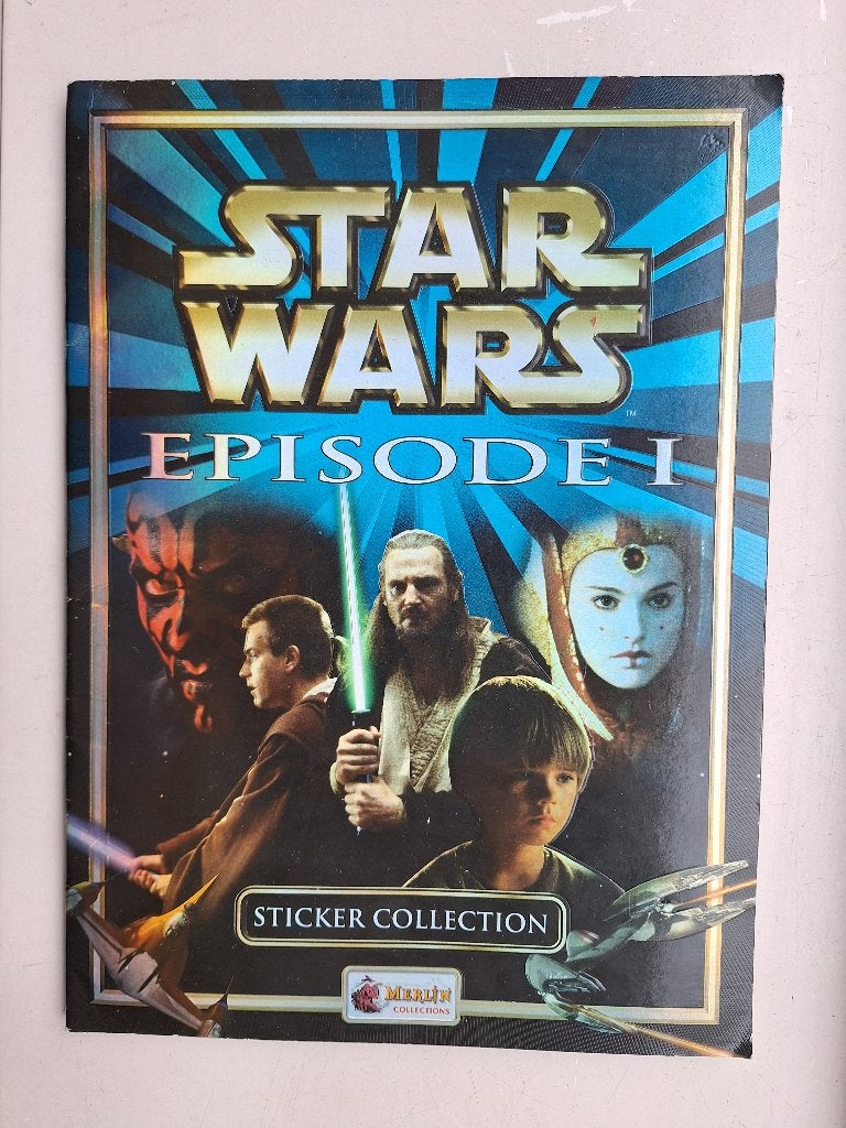 Star Wars episode I - sticker collection -Merlin productions, Verzamelen, Verzenden, Zo goed als nieuw, Boek of Poster