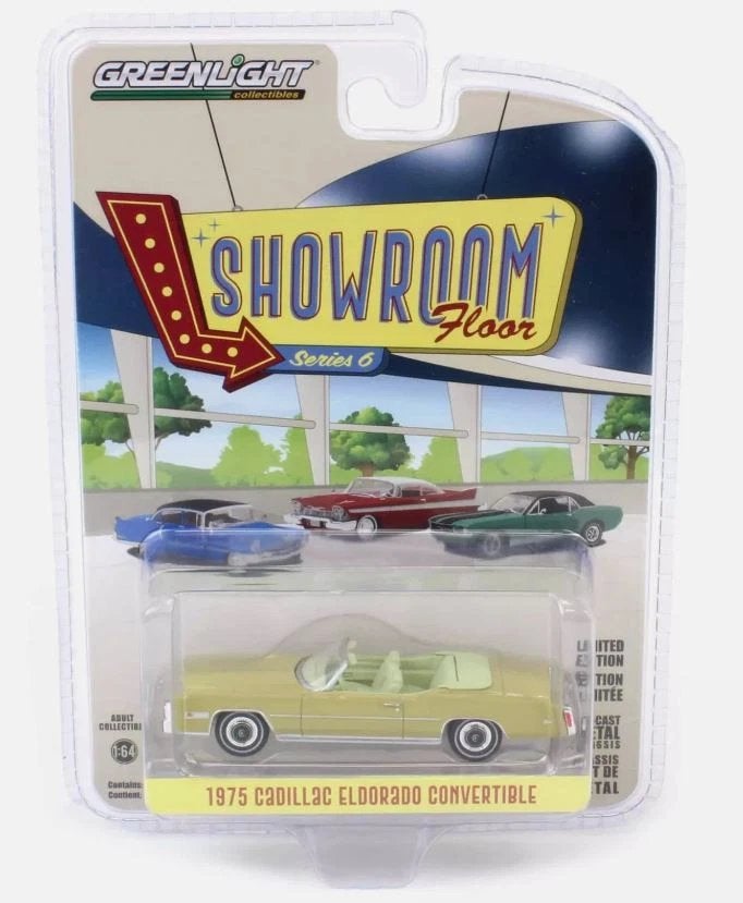 1975 Cadillac Eldorado Convertible van Greenlight 1/64, Ophalen of Verzenden, Nieuw, Auto