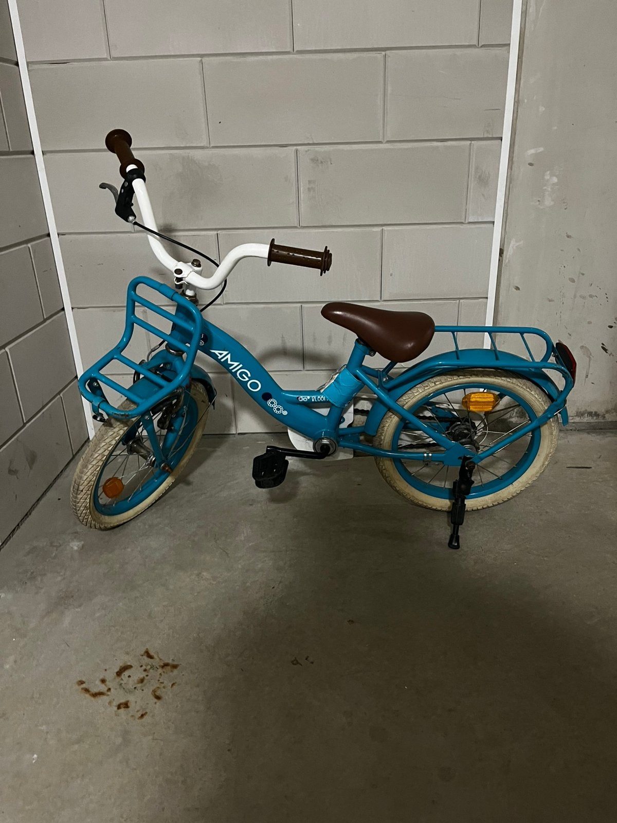 Kinder fiets 16 inch, Ophalen of Verzenden, Zo goed als nieuw, 16 tot 20 inch