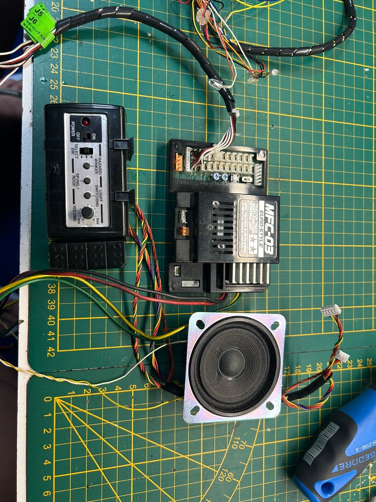 Tamiya MFC-03 Eurostyle, Ophalen, Zo goed als nieuw, Schaal 1:14, Onderdeel