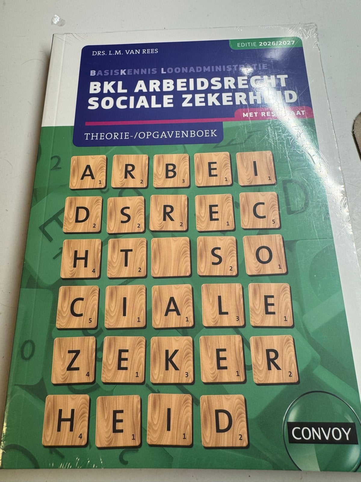 BKL Arbeidsrecht Sociale Zekerheid Theorie-/Opgavenboek, Boeken, Ophalen of Verzenden, Gamma, Zo goed als nieuw, MBO