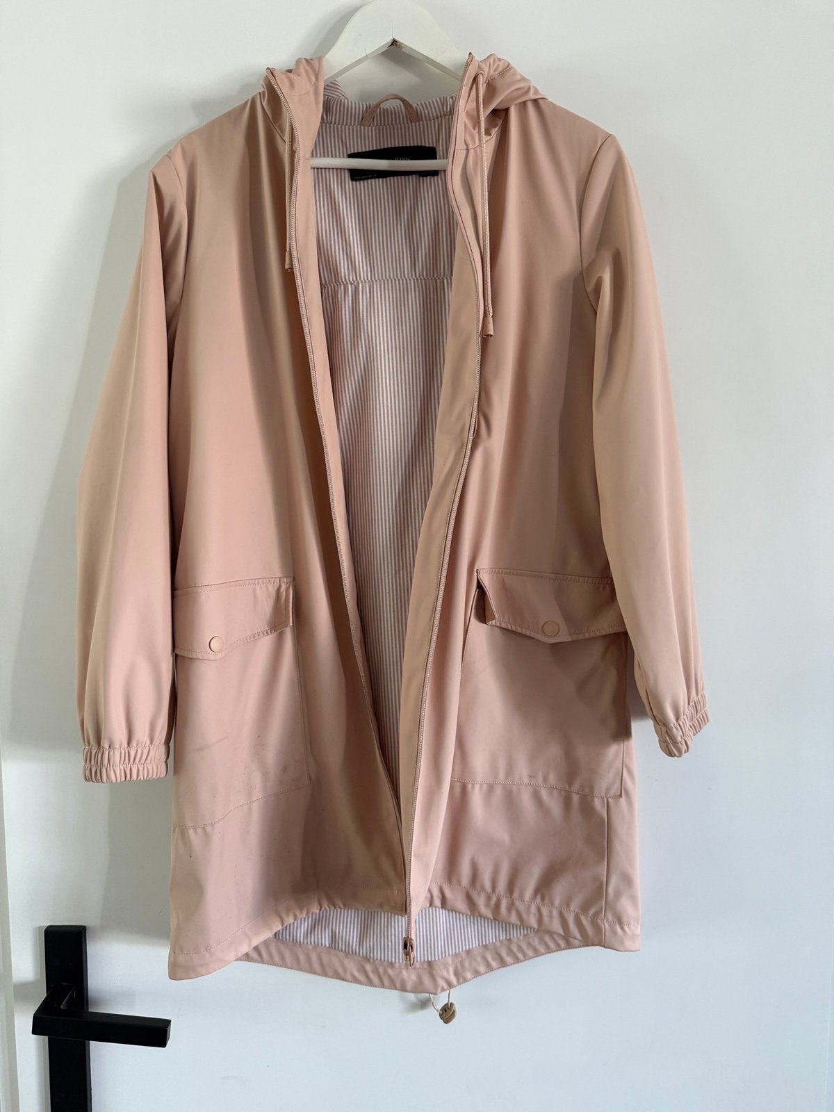 Trenchcoat regenjas Zara, Ophalen of Verzenden, Zo goed als nieuw, Roze