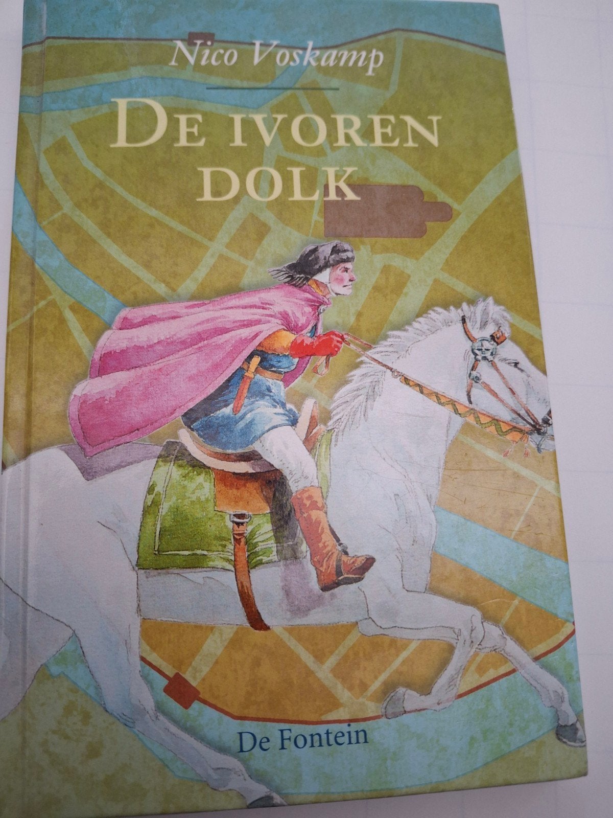 N. Voskamp - De ivoren dolk, Boeken, Ophalen of Verzenden, Zo goed als nieuw, N. Voskamp