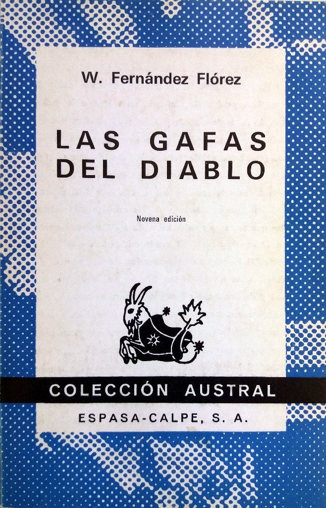 W. Fernandéz- Flórez - Las gafas del diablo (SPAANSTALIG), Ophalen of Verzenden, Gelezen, Non-fictie