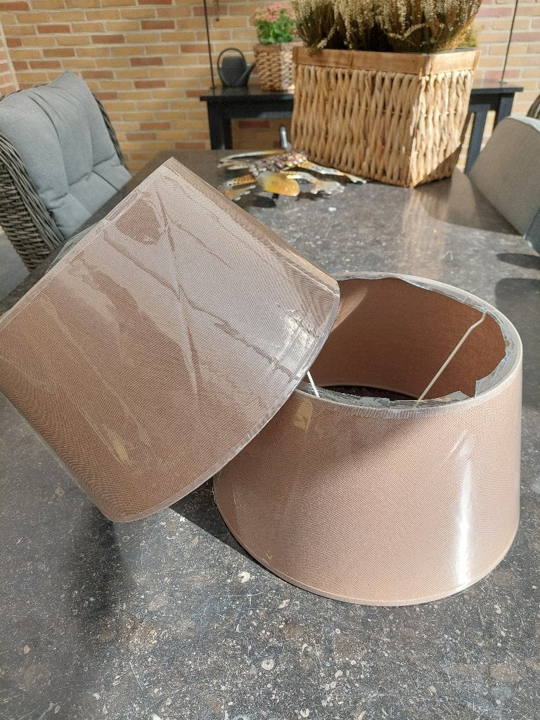 lampenkappen, Huis en Inrichting, Ophalen, Nieuw, Beige, Textiel