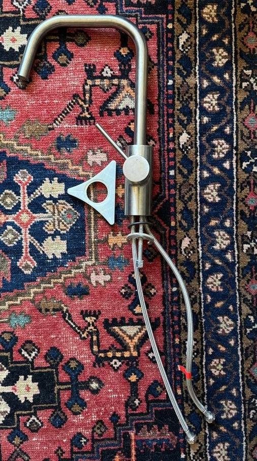 IKEA Roestvrijstalen Mengkraan - Zo goed als nieuw, Overige typen, IKEA, Zilver, Ophalen of Verzenden