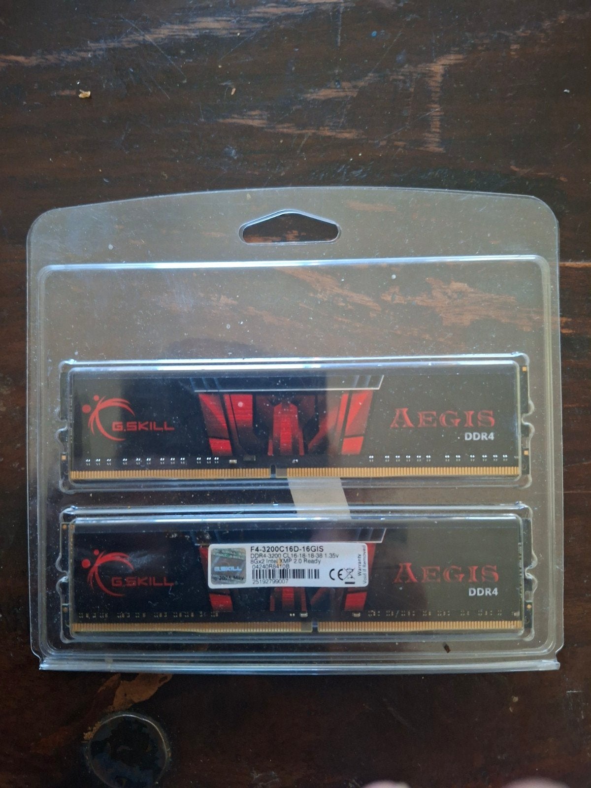 G.SKILL AEGIS DDR4 RAM 16GB (2x8GB) 3200MHz, Server, DDR4, Nieuw, Ophalen of Verzenden