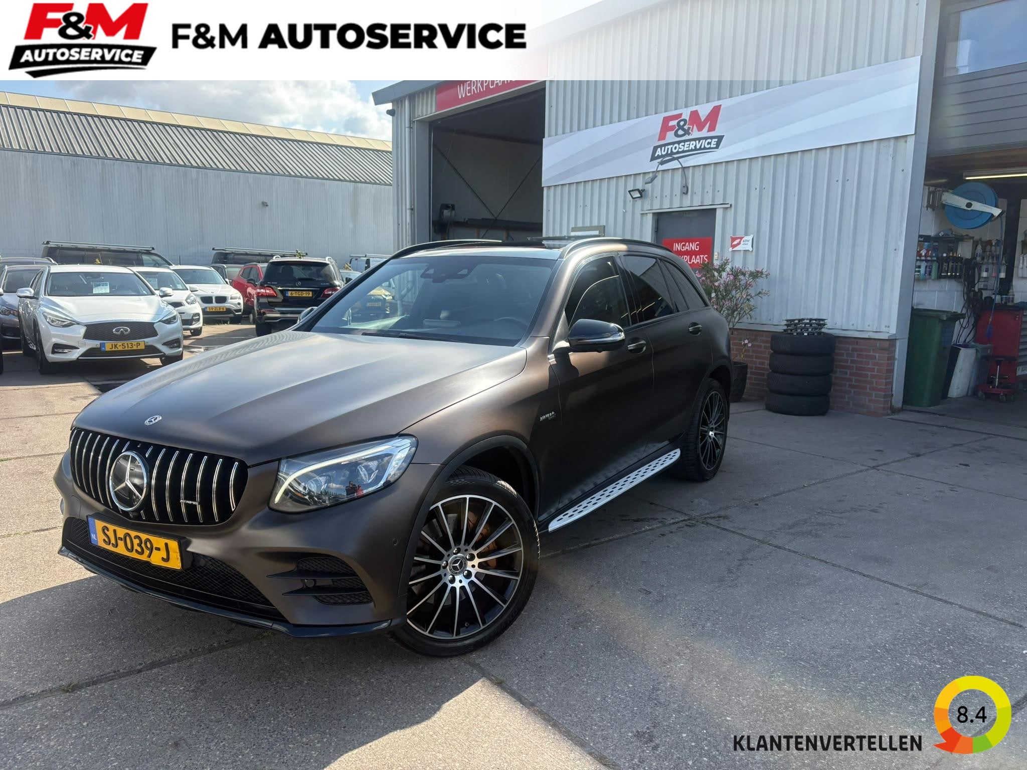 Mercedes-Benz GLC-klasse 350e 4MATIC Premium Plus Clima, pan, Automaat, Gebruikt, 4 cilinders, 320 pk