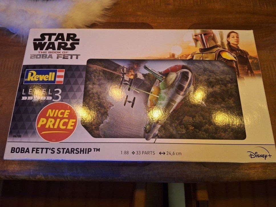 Revell Boba Fett's Starship Modelbouwset - Star Wars, 1:72 tot 1:144, Revell, Nieuw, Ophalen of Verzenden