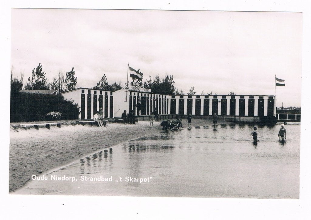 1 / OUDE NIEDORP : Strandbad 't Skarpet, Verzenden, 1960 tot 1980, Ongelopen, Noord-Holland