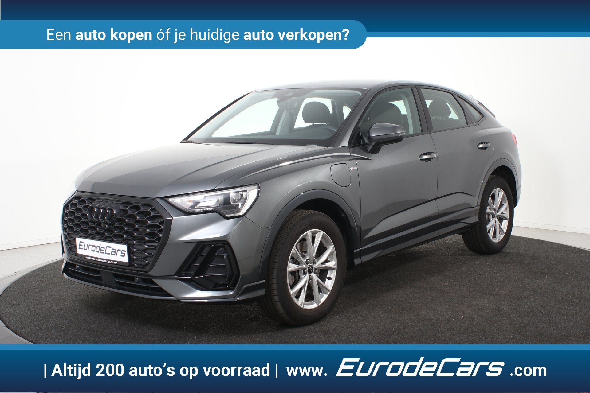Audi Q3 Sportback 45 TFSI e S-tronic S-Line (bj 2024), Auto's, Dealer onderhouden, Stof, Gebruikt, Plug-in hybride