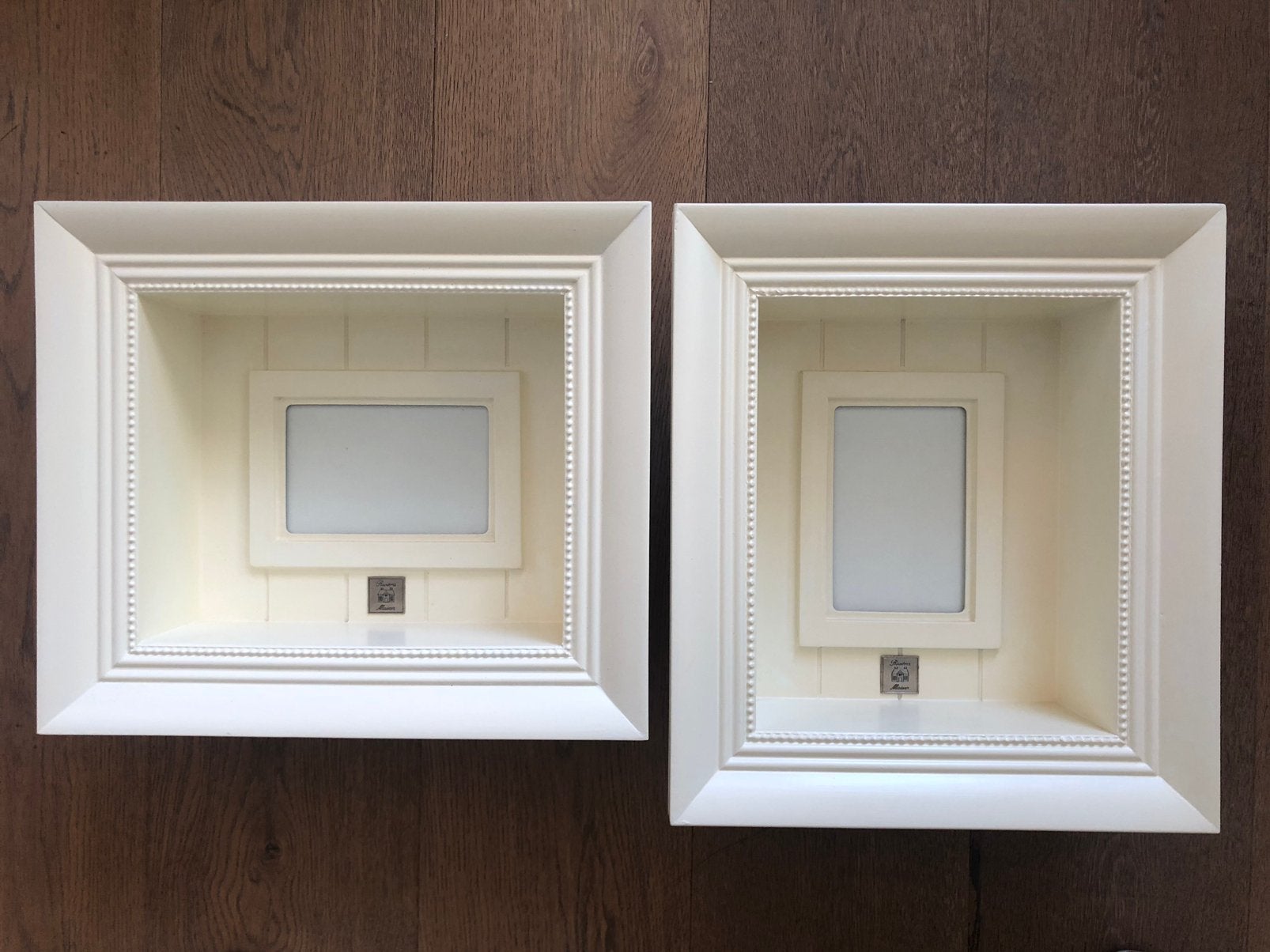 2 Riviera Maison fotolijst/kastjes, Huis en Inrichting, Woonaccessoires | Lijsten, Ophalen of Verzenden, Zo goed als nieuw, Fotolijst