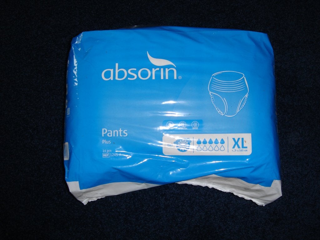 Absorin incontinentie broekjes maat XL, Ophalen of Verzenden, Nieuw